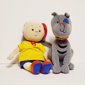 Caillou & Gilbert Stuffed Plush Dolls